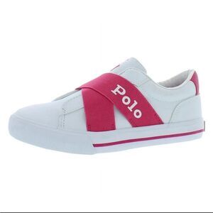 POLO RALPH LAUREN Toddler Girls Easten II EZ Stay-Put Casual Sneakers size 9